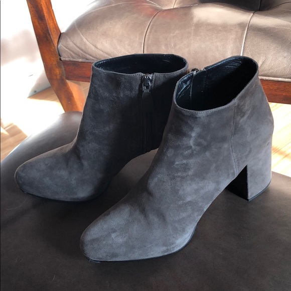 Prada grey suede booties - Picture 1 of 7